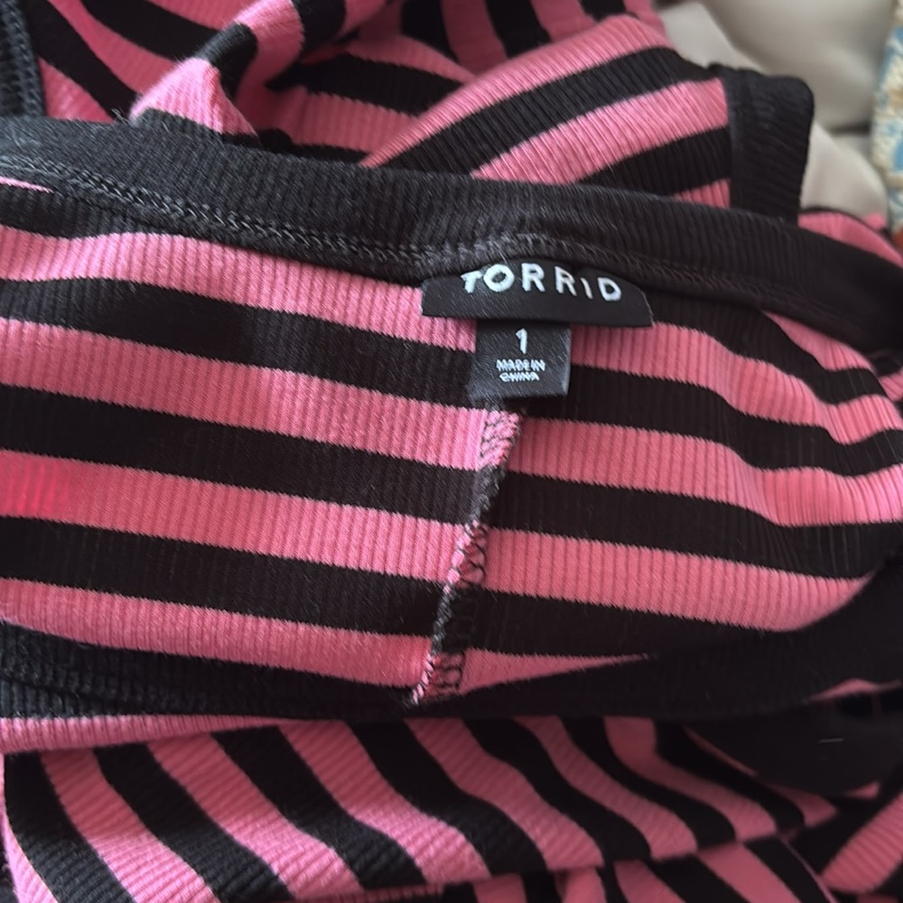 Torrid striped maxi dress - Picture 4 of 4